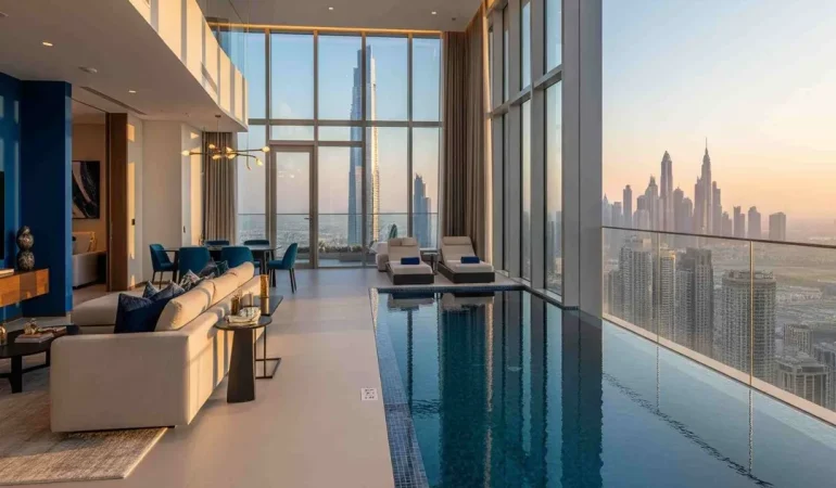 خرید پنت هاوس در دبی راهنمای کامل سرمایه گذاری لوکس برای ۲۰۲۵