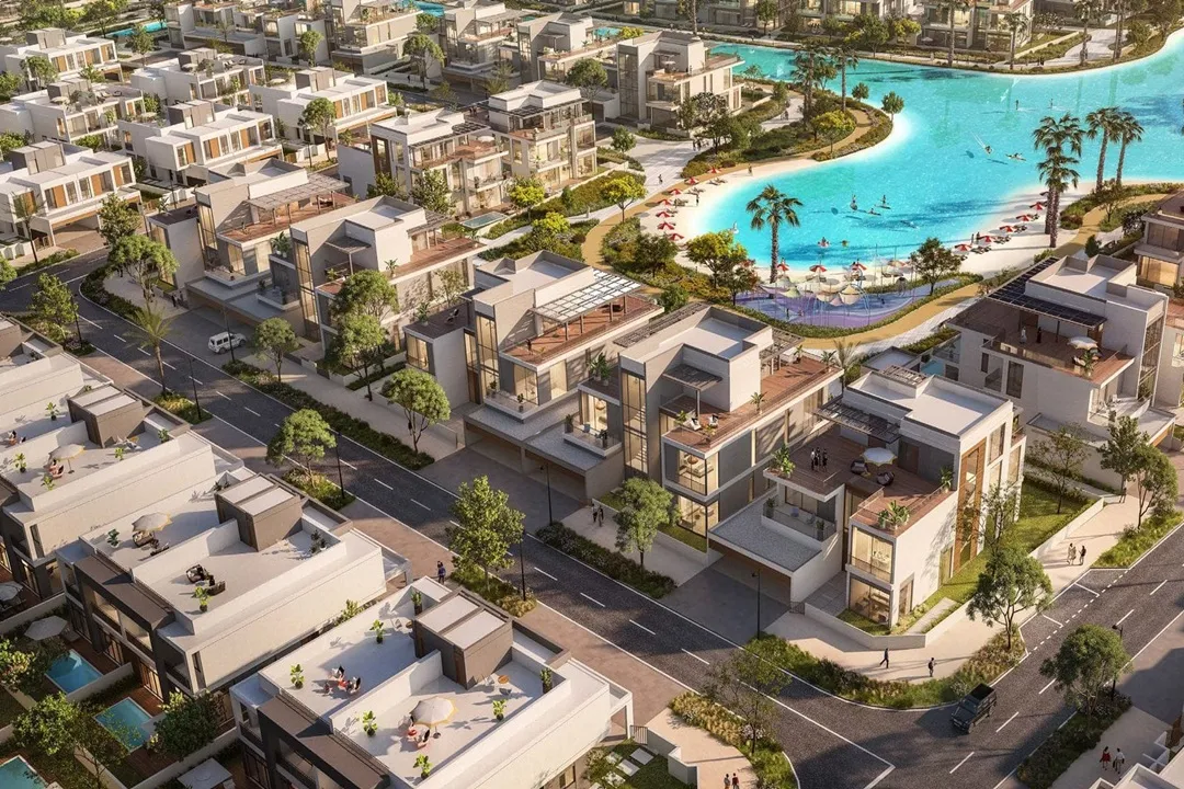 يضم مشروع ساوث باي، كواحد من المشاريع الجديدة في دبي الجنوب، قصوراً مطلة على الواجهة البحرية، ومنازل فخمة، وفيلات.